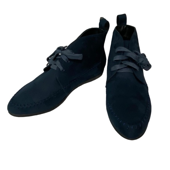 COMFORTVIEW - SIZE 9W - WOMEN’S  - THE ELSA NAVY ANKLE BOOTS -  - S7 - Picture 5 of 12